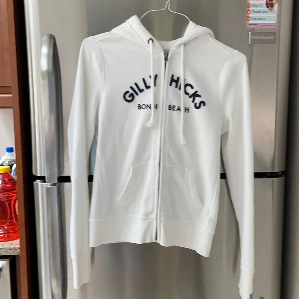 Gilly Hicks Super Cute Zip-up Sweatshirt